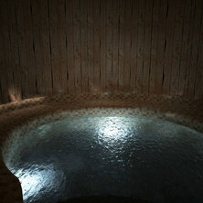kúpeľ vo wellness suchá sauna