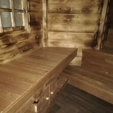 zrealizovaný projekt suchej sauny